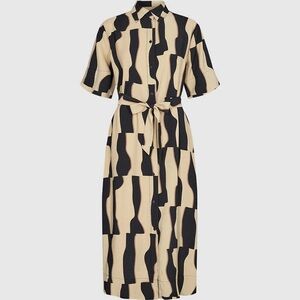 Minimum “Idinna” Midi Dress – Safari